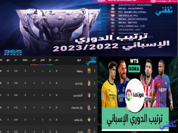 جدول ترتيب الدوري الإسباني ومواعيد مباراة اليوم الجمعة 31 مارس والقناة الناقلة للمباراة