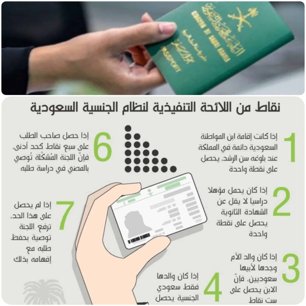 شروط الحصول على الجنسية السعودية 2023 وشروط تجنيس المواليد في السعودية