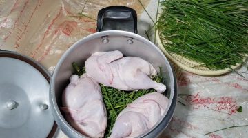 مدة طبخ الدجاج في قدر الضغط