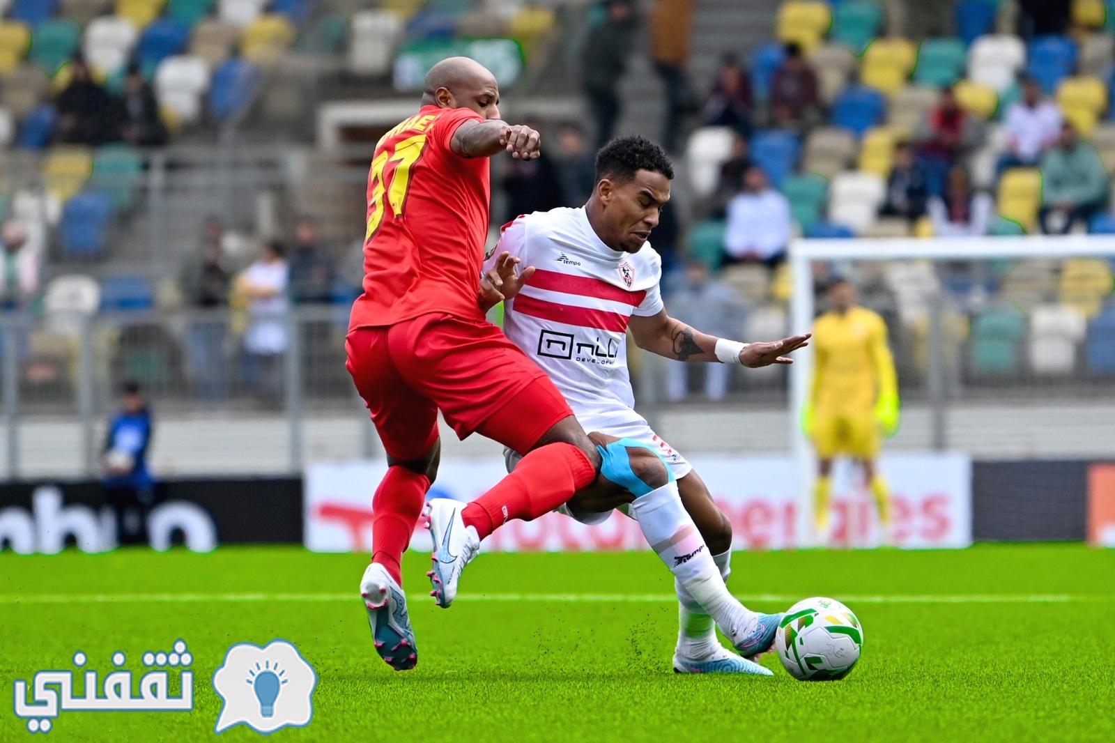من مواجهة الذهاب بين الزمالك والمريخ السوداني في دوري أبطال أفريقيا