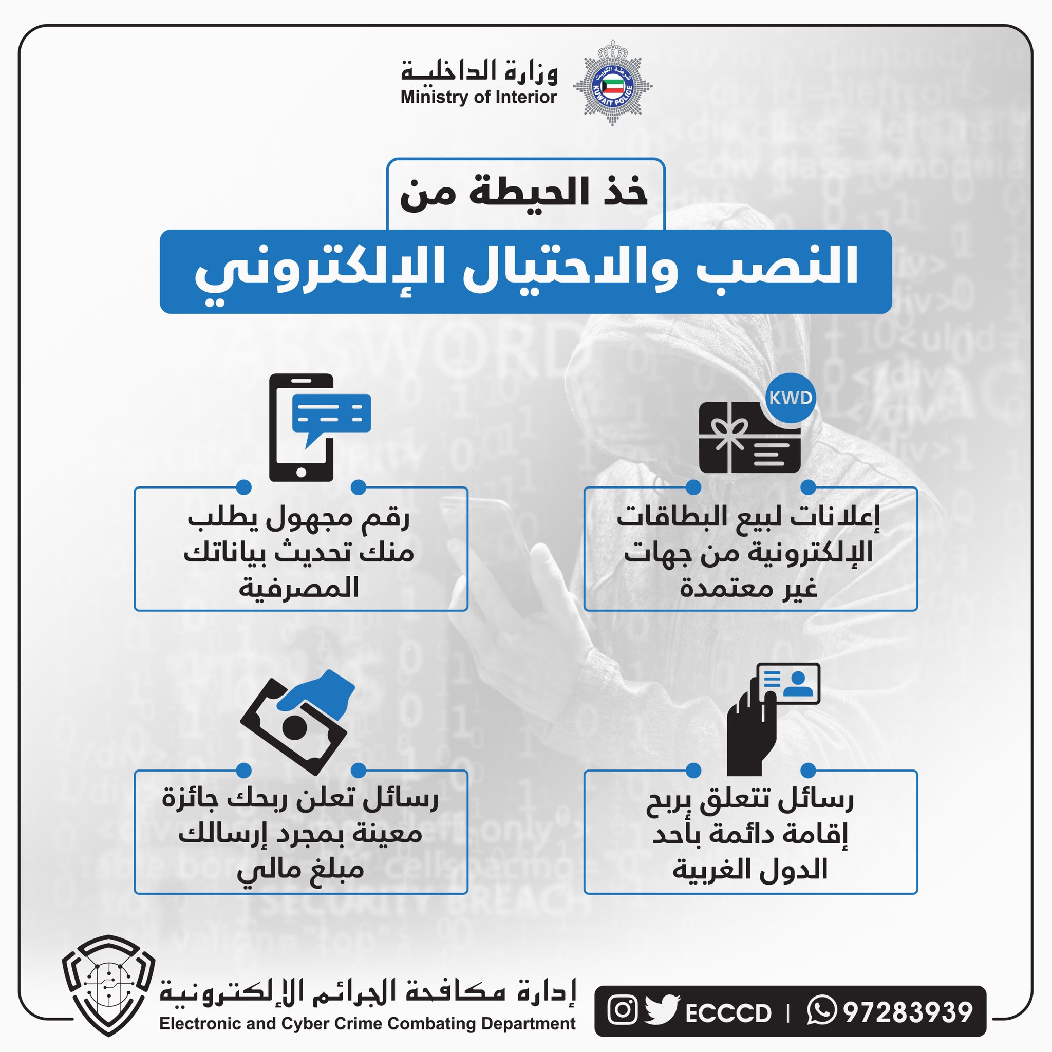 كيف اقدم بلاغ على شخص حولت له فلوس ؟