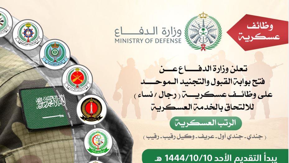 موعد فتح باب التجنيد الموحد للنساء والرجال