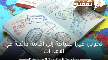 فيزا سياحة إلى اقامة في الامارات