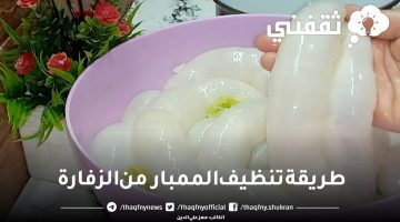 طريقة تنظيف الممبار