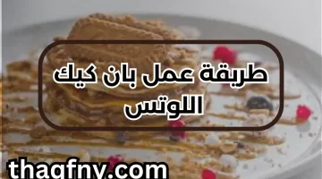 طريقة عمل بان كيك اللوتس المميزة بسهولة