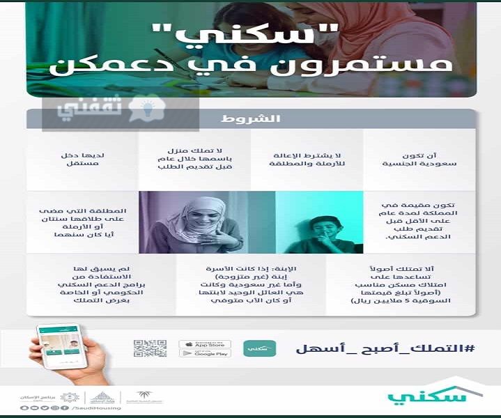 كيف اعرف اني مؤهل في وزارة الاسكان