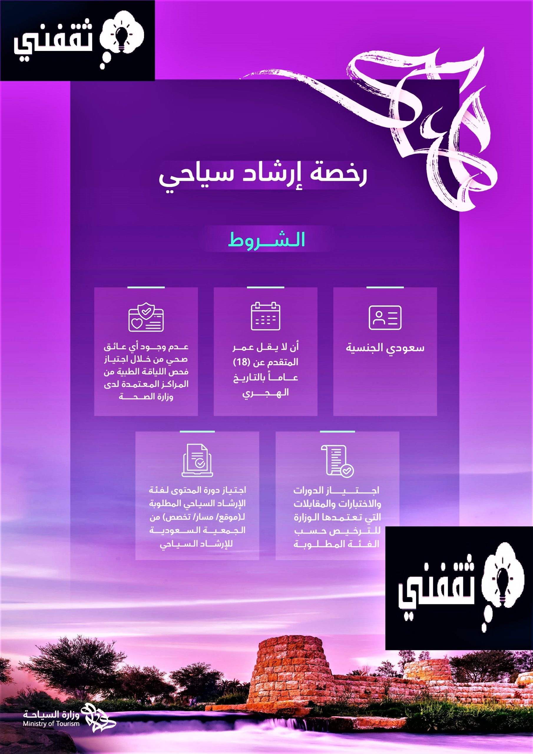 كيف تصبح مرشد سياحي في السعودية؟
