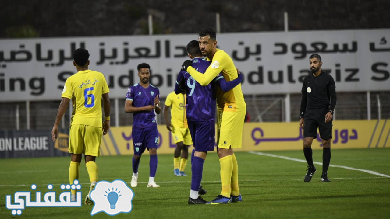 من مواجهة سابقة بين الأهلي والعين في دوري يلو