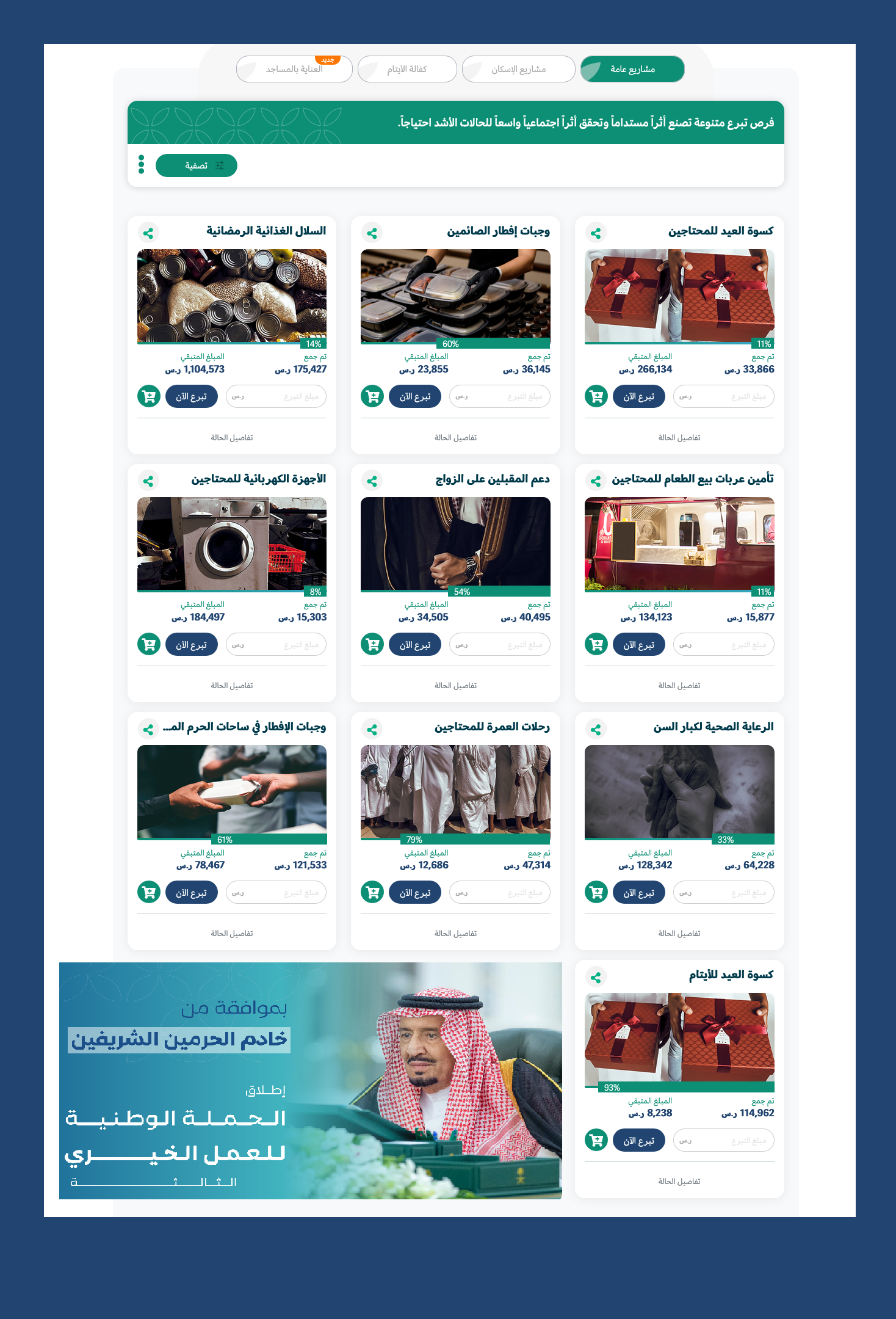 تبرعات منصة إحسان الخيرية لمستفيدي الضمان تسجيل مستفيد على برنامج فرجت تيسرت للمحتاجين تبرعات منصة إحسان الخيرية لمستفيدي الضمان تسجيل مستفيد على برنامج فرجت تيسرت للمحتاجين