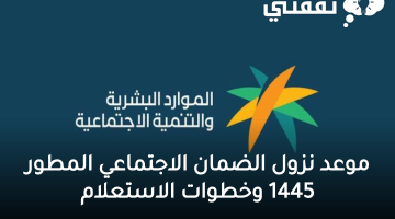 متى موعد نزول الضمان الاجتماعي المطور 1444 دفعة مايو 2023 ورابط الاستعلام عن معاش الضمان الاجتماعي الجديد برقم الهوية الوطنية