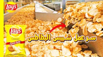 بحبه بطاطس وكوب نشا اصنعي الشيبسي السحري بدون أي مواد حافظه مشروع مربح واحفظيه لمده سنه كامله