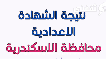 نتيجة إعدادية الاسكندرية