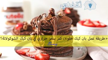 طريقة عمل بان كيك حلو