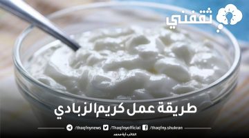 طريقة عمل كريم الزبادي