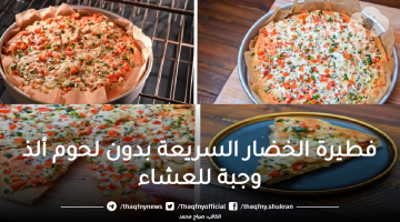 فطيرة الخضار السريعة