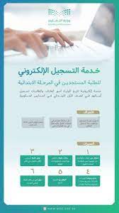 موعد التسجيل الإلكتروني للطلبة المستجدين
