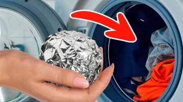 فكرة عبقرية ماذا يحدث إذا وضعت ورق الألومنيوم مع الغسيل في الغسالة ستفاجئ