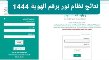 برَابــط مباشر resultsnoor نظام نور | نتائج الطلاب برقم الهوية 1444 الترم الثالث توكلنا - مدرستي