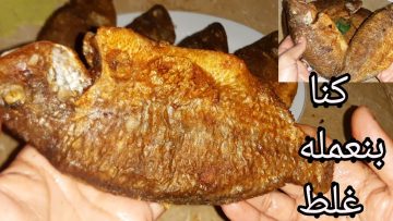 بدون مايشرب نقطة زيت.. قلي السمك بدون ما يمتص زيت وسر قرمشة سمك المطاعم هيعجبك جداا