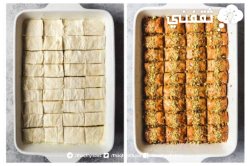 طريقة عمل البقلاوة التركية اللذيذة بقوام هش وخفيف أحلى من محلات الحلواني