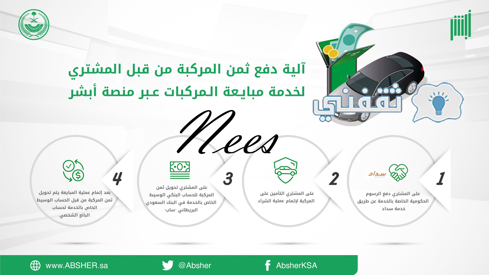آلية دفع ثمن المركبة