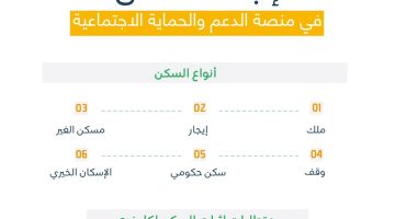 خطوات إثبات السكن المستقل إلكترونيا في الضمان المطور