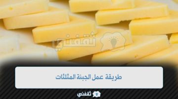 طريقة عمل الجبنة المثلثات