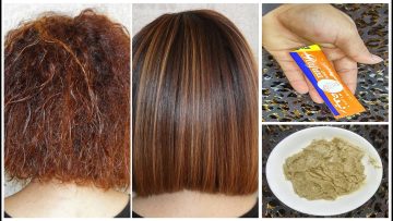 طريقة فرد الشعر الخشن بالخميرة وتنعيمه من أول استعمال أقوى كيراتين طبيعي لفرد الشعر