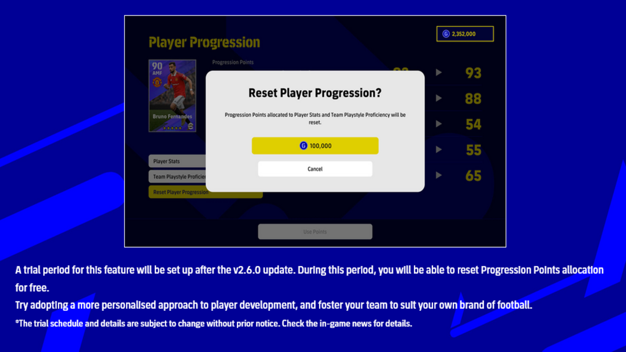 إضافات eFootball Pes V2.6.0