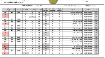 رابط نتائج السادس الابتدائي 2023 البصرة pdf استخراج نتائج الدور الاول عبر موقع نتائجنا