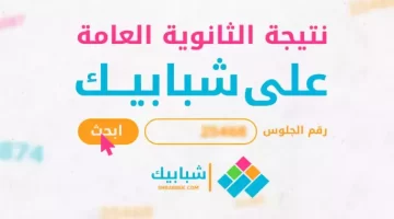 شبابيك نتيجة الثانوية العامة 2023 بالاسم