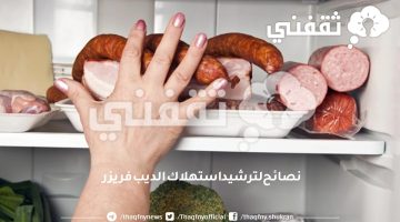 نصائح لترشيد استهلاك الديب فريزر