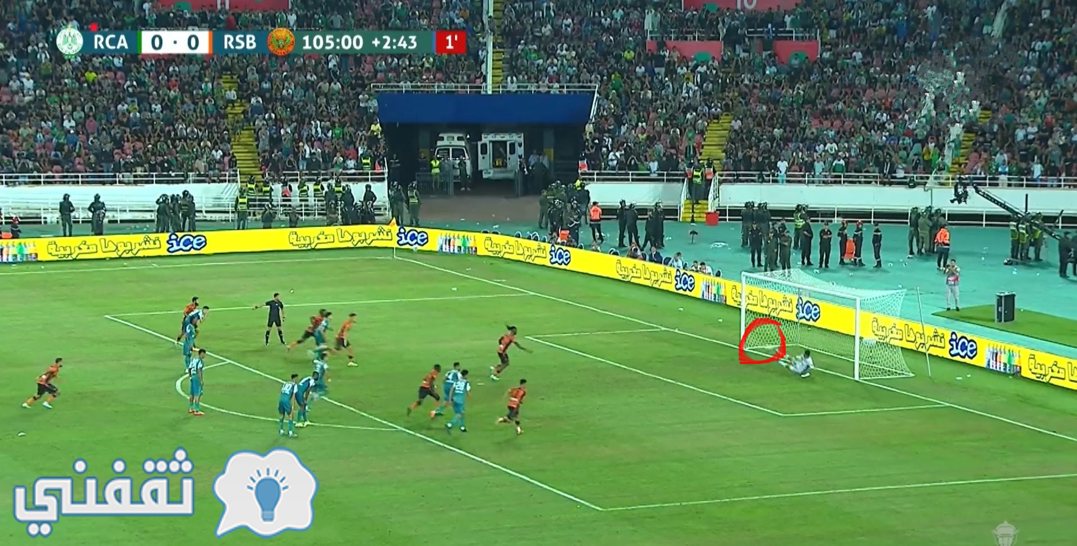 أهداف مباراة الرجاء الرياضي ونهضة بركان في نهائي كأس العرش المغربي