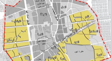 بعد التحديث خريطة تطوير أحياء الرياض 1445 واهم الاحياء التي سيتم ازالتها