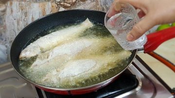 بأسرار المطاعم.. طريقة قلي السمك بالماء بدون امتصاص نقطة زيت هيبقي مقرمش ولذيذ