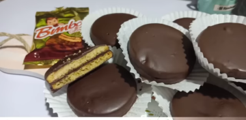 حضري بسكويت البيمبو بالشكولاتة وفرحي أولادك 