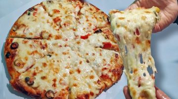 طريقة عجينة البيتزا الايطالية