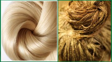 طريقة صبغ الشعر باللون الأشقر طبيعياً