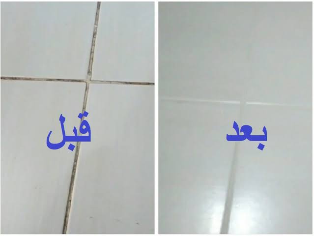 تنظيف فواصل السيراميك