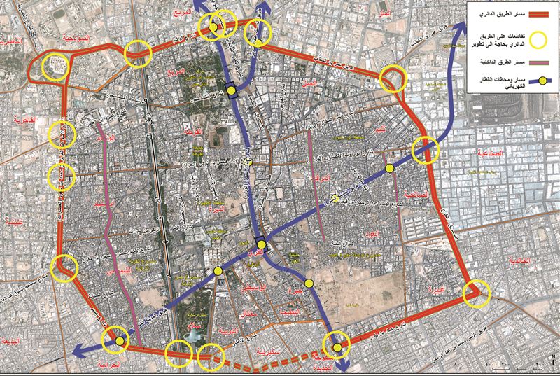 خريطة إزالة أحياء الرياض 1445