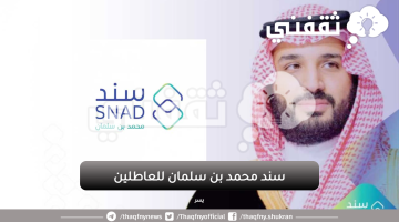 سند محمد بن سلمان للعاطلين