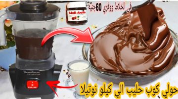 طريقة عمل النوتيلا