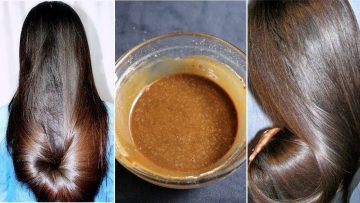 بديل البروتين.. فرد الشعر بالقهوة والنشا لشعر ناعم كالحرير طبيعي 100% بدون كوافيرات