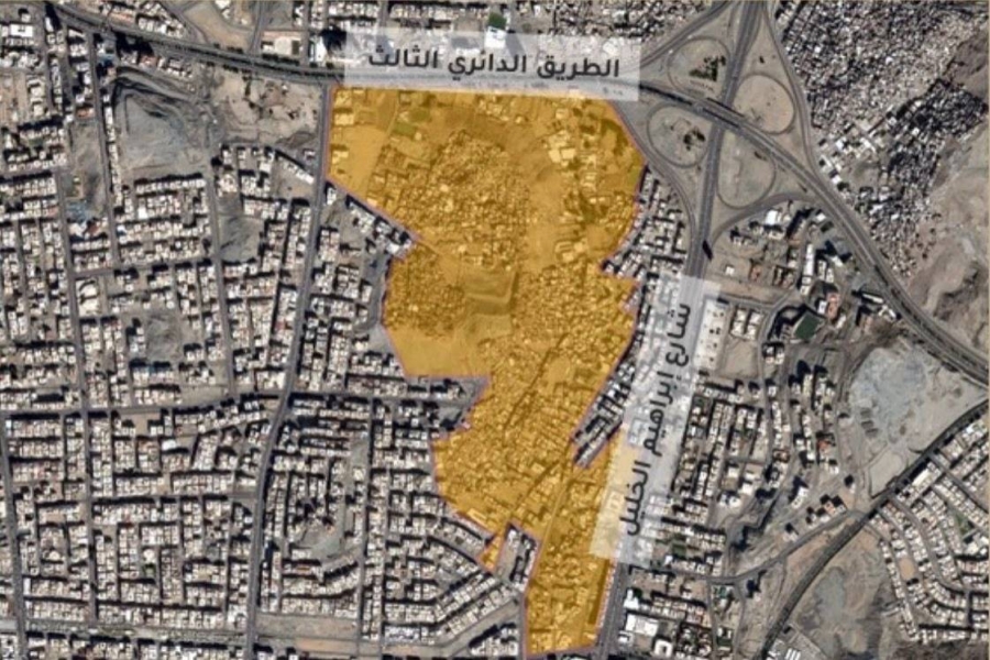 الأحياء التي عليها إزالة في المدينة المنورة 1445 حسب خريطة مشروع تطوير المدينة المنورة