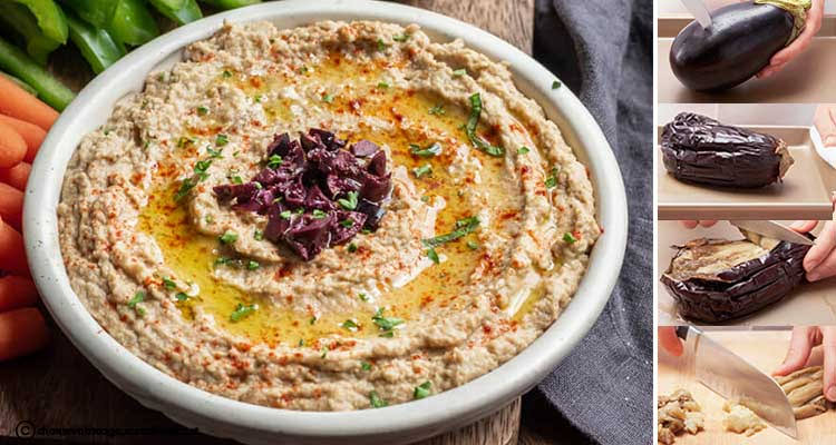 طريقة عمل سلطة بابا غنوج