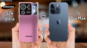 صراع العمالقة.. Samsung Galaxy S24 Ultra ضد iPhone 15