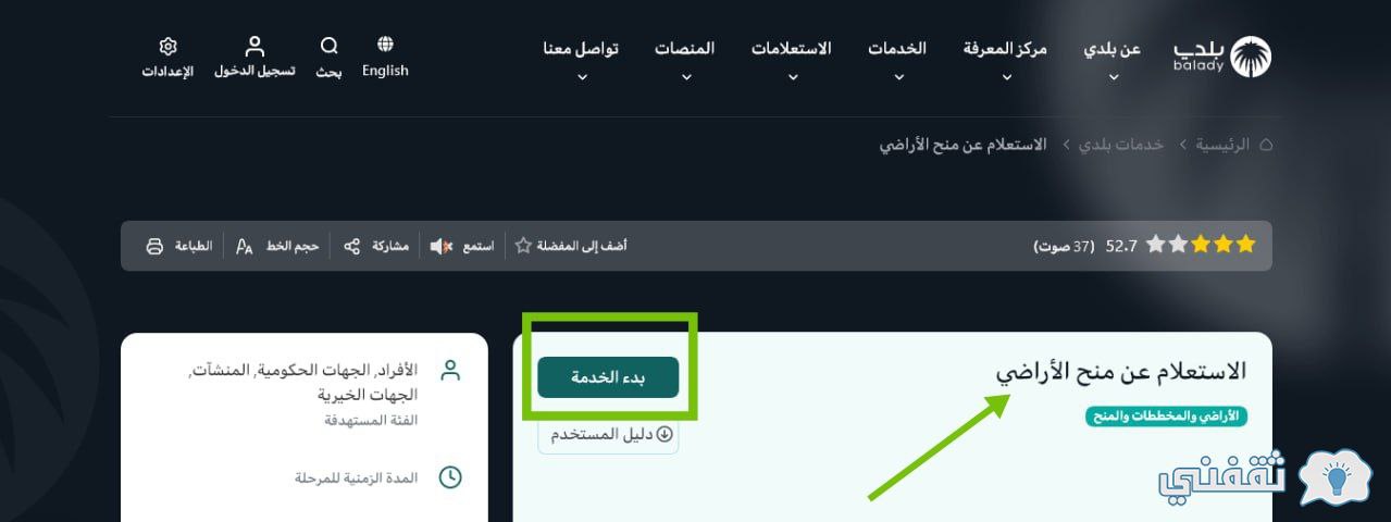 شروط منح الأراضي مجانية