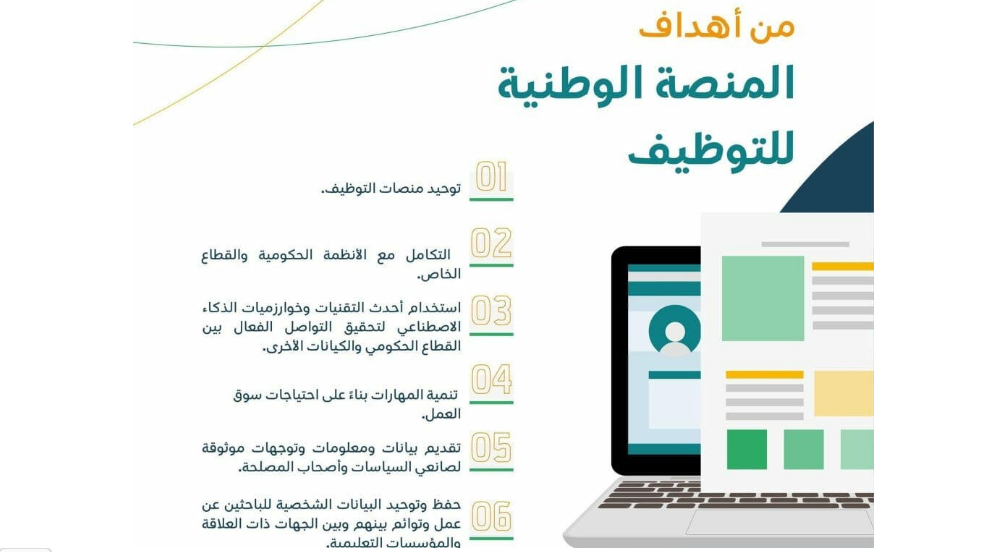 المنصة الوطنية للتوظيف