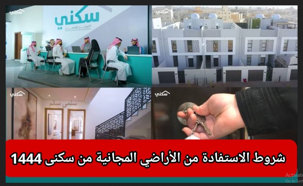 حجز الأراضي المجانية في برنامج سكني 1445