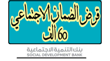 خطوات الحصول على قرض الضمان الاجتماعي 60 ألف من بنك التنمية الاجتماعية